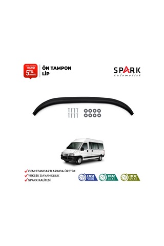 Citroen Jumper 2006-2014 Yılı Uyumlu Ön Tampon Lip Siyah
