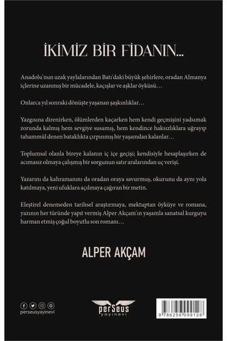 İkimiz Bir Fidanın - Alper Akçam - Perseus Yayınevi -