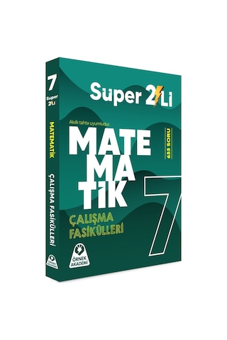 7. Sınıf Süper İkili Matematik Seti Örnek Akademi