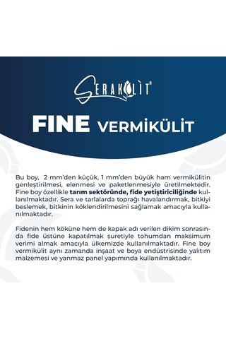 Lexroo Vermikülit - Fine 1 Litre Diğer