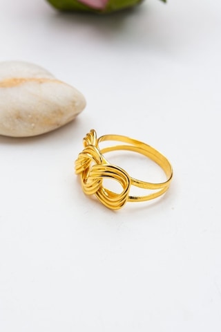 Latif Kuyumculuk 22 Ayar Altın Üçlü Samanyolu Kadın Yüzük Lkyzk1545