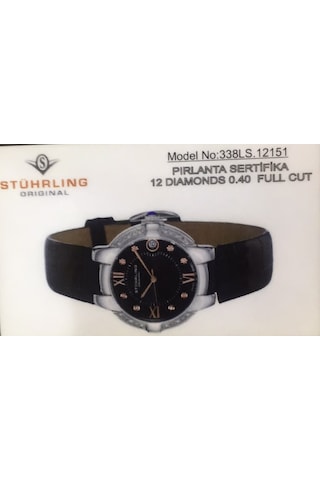 Stührling 338Ls. 1215E2 Pırlantalı Kadın Kol Saati