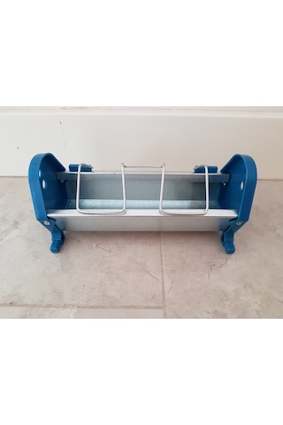 Güvercin Civciv Metal Galvaniz Yemlik 25 CM