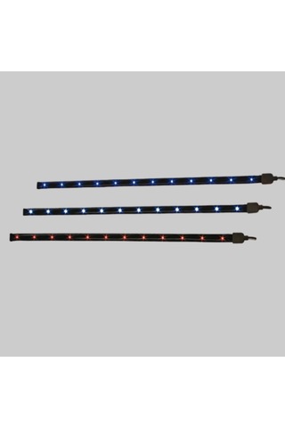 Rgb Led Dış Ve İç Mekan Süsleme Işığı 10 Çubuklu Şerit