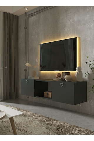 Resital Tv Ünitesi S1239-4 Antrasit Antrasit