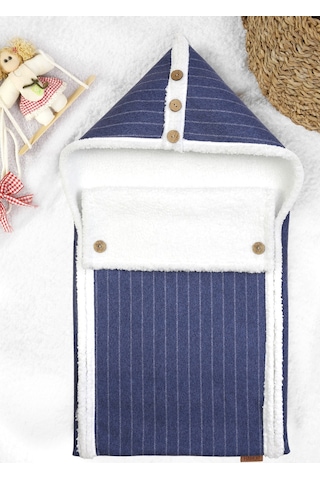Bebek Dış Kundak Battaniyesi Uyku Tulumu Bebek Arabası Puset Minderi Örtüsü Fluffy Battaniye Bb-505