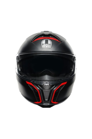 Agv Tour Modular Kask Solid Mat Metal Kırmızı