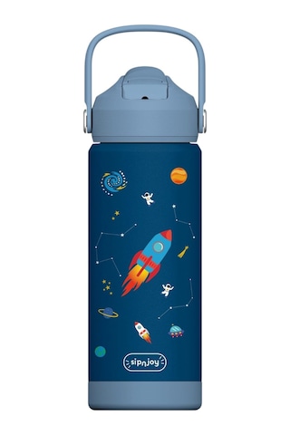 Sipnjoy - Flipsip Çocuk Su Termosu 550 Ml - Star Explorer