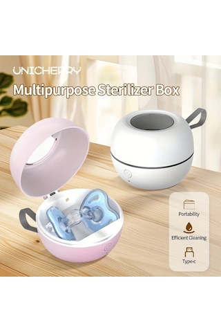 Willowhaven Mommed Taşınabilir Usb Sterilizatör Kutusu Beyaz - Emzik, Kulaklık Ve Küpe Temizleyici