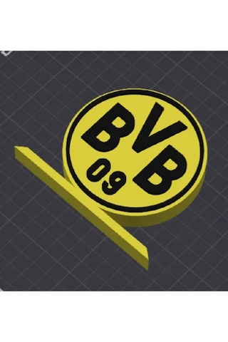 Borussia Dortmund Logo Masaüstü Dekor