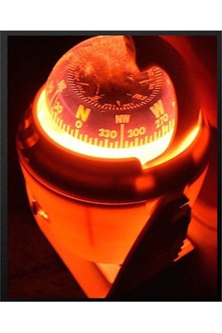 Sealux Beyaz Bot Marin Tekne Yat Işıklı Pusula