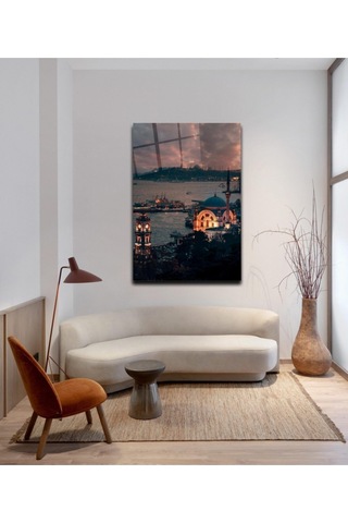 Güzel Istanbul Cam Tablo