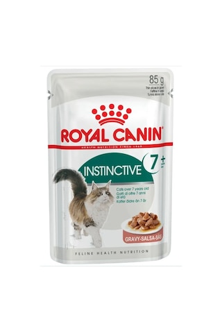 Royal Canın Instinctive 7+ Yaşlı Kediler İçin Yaş Kedi Maması, 12x85 G Soslu 140832684