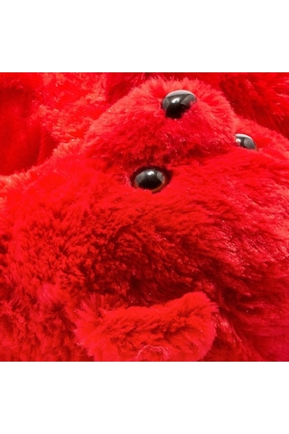 Twigy Teddy Kadın Hayvanlı Panduf Kırmızı 36/41 Kırmızı