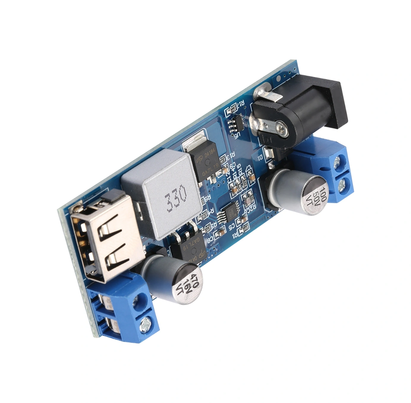 Tenfowee Xh-m249 9-36v Dc'den 5v 6a'ya Dönüştürücü Modül, 30w Usb Hızlı Şarj, Kararlı Çıkış, Kolay Kablolama Terminali