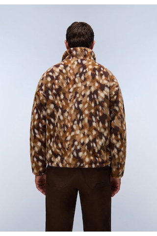 Napapijri T-fleece Fz Erkek Polar-33981 Kahverengi