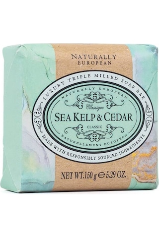 Naturally European Sabun Sea Kelp & Cedar 150 Gr 639136920014 Diğer