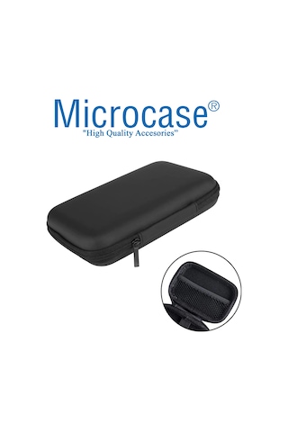 Microcase Harddisk Usb Bellek Vb Taşıma Çantası 2.5 İnch Siyah