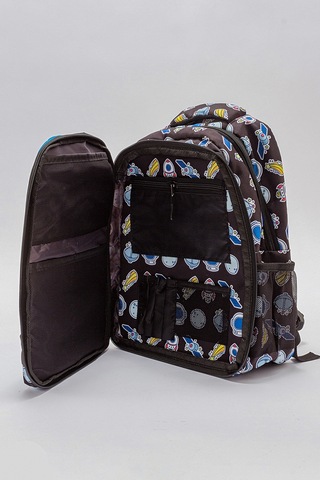 Mnpc Unisex Çocuk Space Okul Çantası 23x5n9772785 Çok Renkli