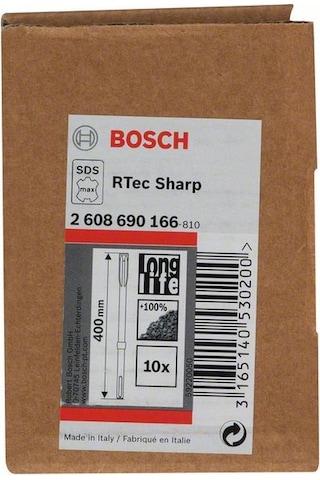 Bosch Yassı Keski SDS-Max RTec 400x25 mm 10'lu - 2608690166