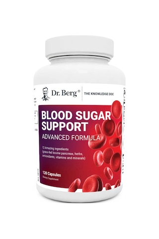 Takviye Blood Sugar Support Advanced Formula 120 Kapsül Takviye Edici Gıda Dr.berg