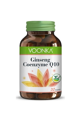 Voonka Ginseng Coenzyme Q10 32   Kapsül