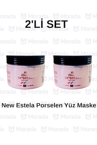 Profesyonel Porselen Yüz Maskesi 400ml X2 Adet