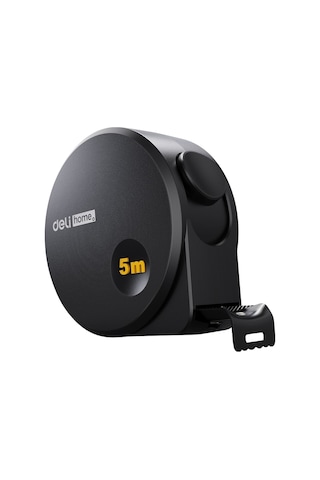 Deli Ht8519 5mx19mm Yüksek Hassasiyetli Ev Çelik Ölçü Kalınlaşmış Ölçüm Bandı 1 Adet