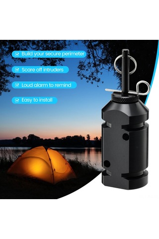 Reedark Kamp Güvenlik Alarmı, Vahşi Hayvan Engeli, Çevre Tespit Sistemi, Yeniden Kullanılabilir, Pil Gerektirmeyen, Alüminyum Yapı