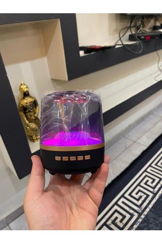Bıg Dıamond Işıklı Şık Tasarımı Renk Değiştirme Özellikli Bluetoothlu Hoparlör