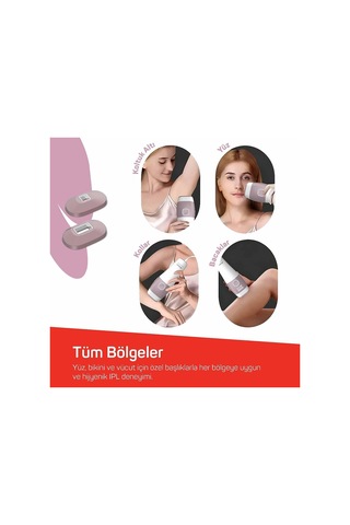 Tr Ar5176 Sateentouch Ipl Lazer Epilasyon, 999.999 Atım, Evde Tüy Alma, Soğutmalı, 5 Kademe, Otomatik Mod
