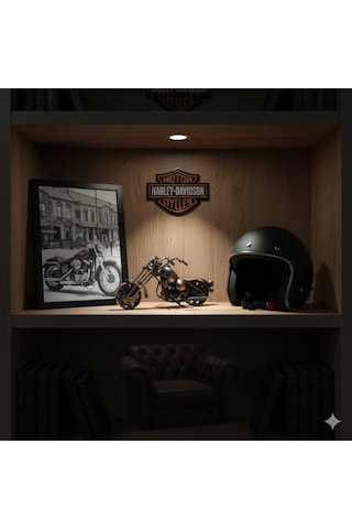 Metal El İşçiliği Motorsiklet Orta Boy