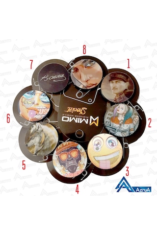 Desenli Telefon Tutucu.Popsocket Çok Çeşit...