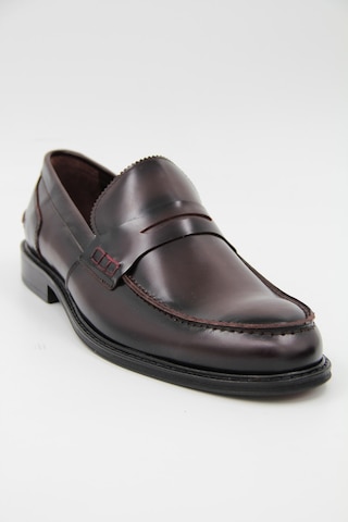 Carfier 0116 Erkek Klasik Ayakkabı - Bordo-bordo