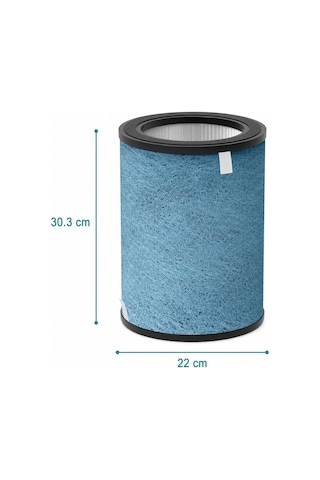 Shark Neverchange5 Max Hp300 Clean Sense Iq Hava Temizleyici Uyumlu Hepa Filtre - Hp300 Serisi