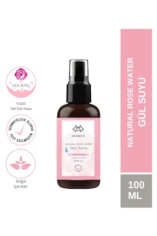 Asimeyz Saf Gül Suyu Sprey 100 ML