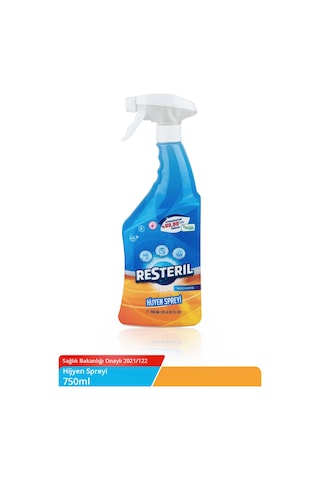 Resteril Vegan Mutfak ve Yüzey Hijyen Spreyi 750 ML