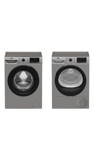 Beko KMX 90 S Kurutma Makinesi - CMXD 9120 S Çamaşır Makinesi 2'li Set