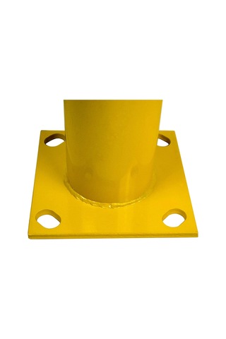 Demir Duba Metal Fabrika Park Demiri Otopark Sabit Baba Bariyeri 114mm 90 Cm 2.5mm Gri