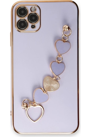 Cosmotex Newface Apple iPhone Uyumlu 11 Pro Max Kılıf Esila Silikon - Lila