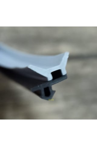 KALİTE - Pimapen Pvc Kapı Pencere Fitili Contası 5 Metre Gri Uzunluk KAUCUK