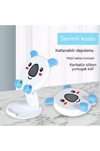 Aurora Sevimlidizgi Film Tarzımasasüstücep Telefonu Standıbeyaz Beyaz