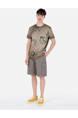 Colin's Colins Gri Erkek Tshirt K.kol Cl1067752 Q1.v1 Tpe Gri