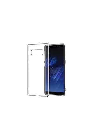 Şeffaf Samsung Uyumlu Galaxy Note 8 Telefon Kılıfı 2 Adet Şeffaf