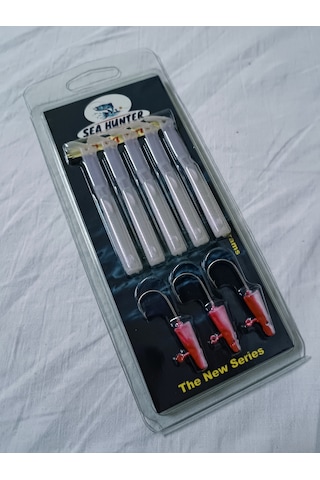 Seahunter V8 Jig Series 10cm 10gr Silikon Yem 5pcs İspirto