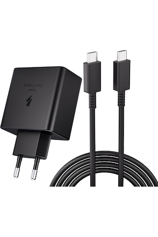 Samsung Galaxy Uyumlu S25 Ultra Uyumlu Şarj Aleti 45 Watt -