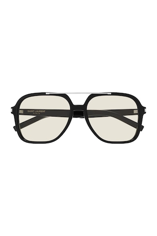 Saint Laurent Sl545 001 58 Unisex Güneş Gözlüğü Siyah