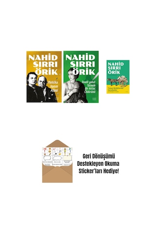 Mehlika Hanım Ailesi + Teselli Yahut Turnede Bir Artist Öldürüldü + Vatan Beldelerine Seyahatler + Okuma Sticker'ları