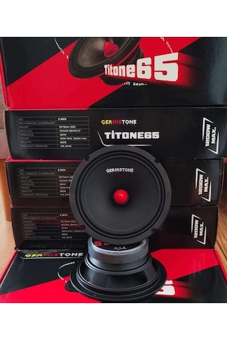 Yasal Standartlara Uygun 16 Cm 6,5 İnç Germistone Titone65 Oto Kapı Hoparlör