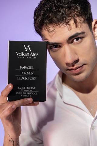 Volkan Ates Natural & Beauty Karagül Parfüm & Esans Set 50 Ml + 10 Ml Çiçek - Odunsu